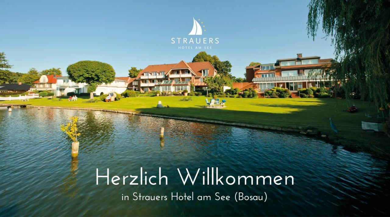 Strauers Hotel Am See Bosau Bagian luar foto